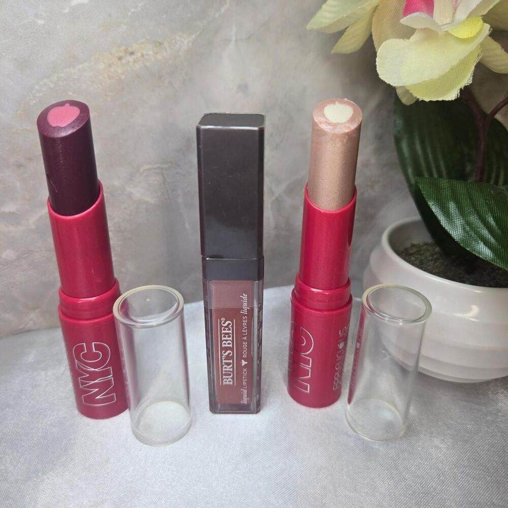 NYC lipsticks and glosses bundle